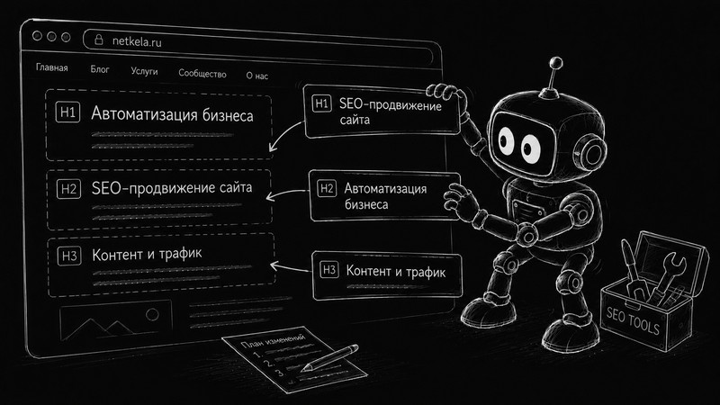 Заголовки h